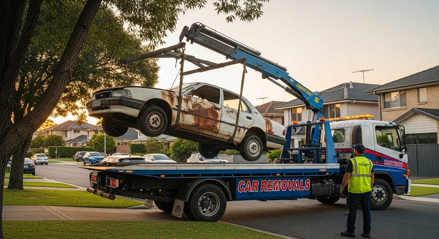 Scrap car removal