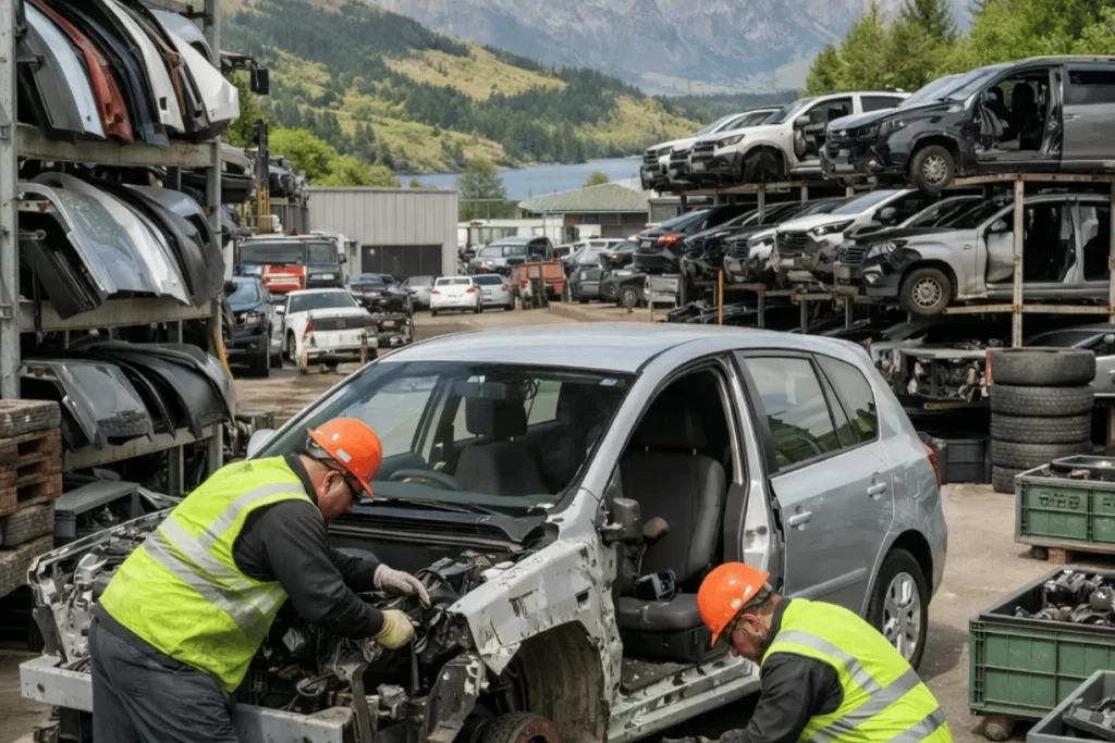 auto recycling in queenstown